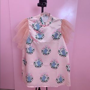 Totoro Print Dress